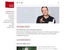 Tablet Screenshot of michael-helm.de